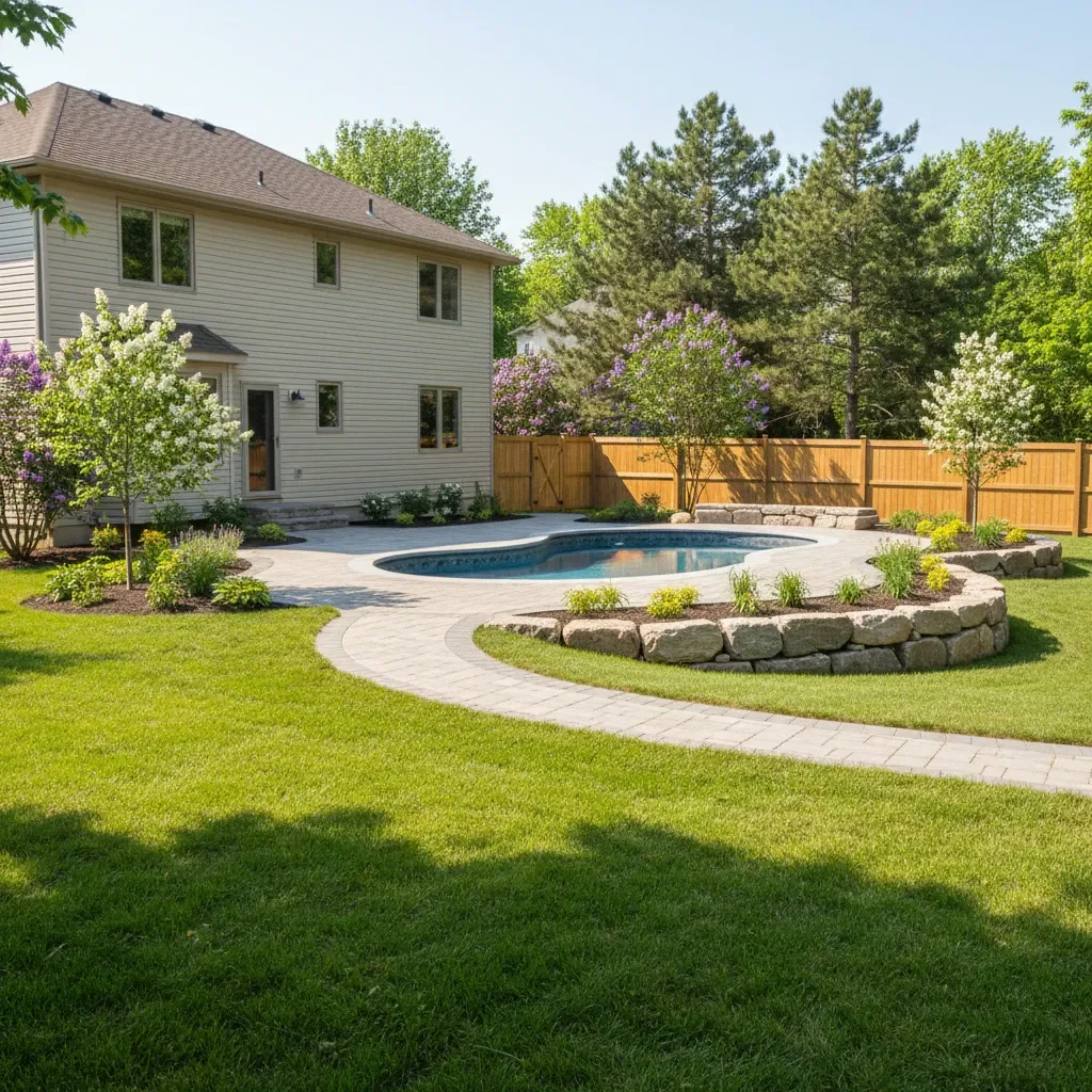 Premium Landscaping service by Krause Steinverkauf in Québec